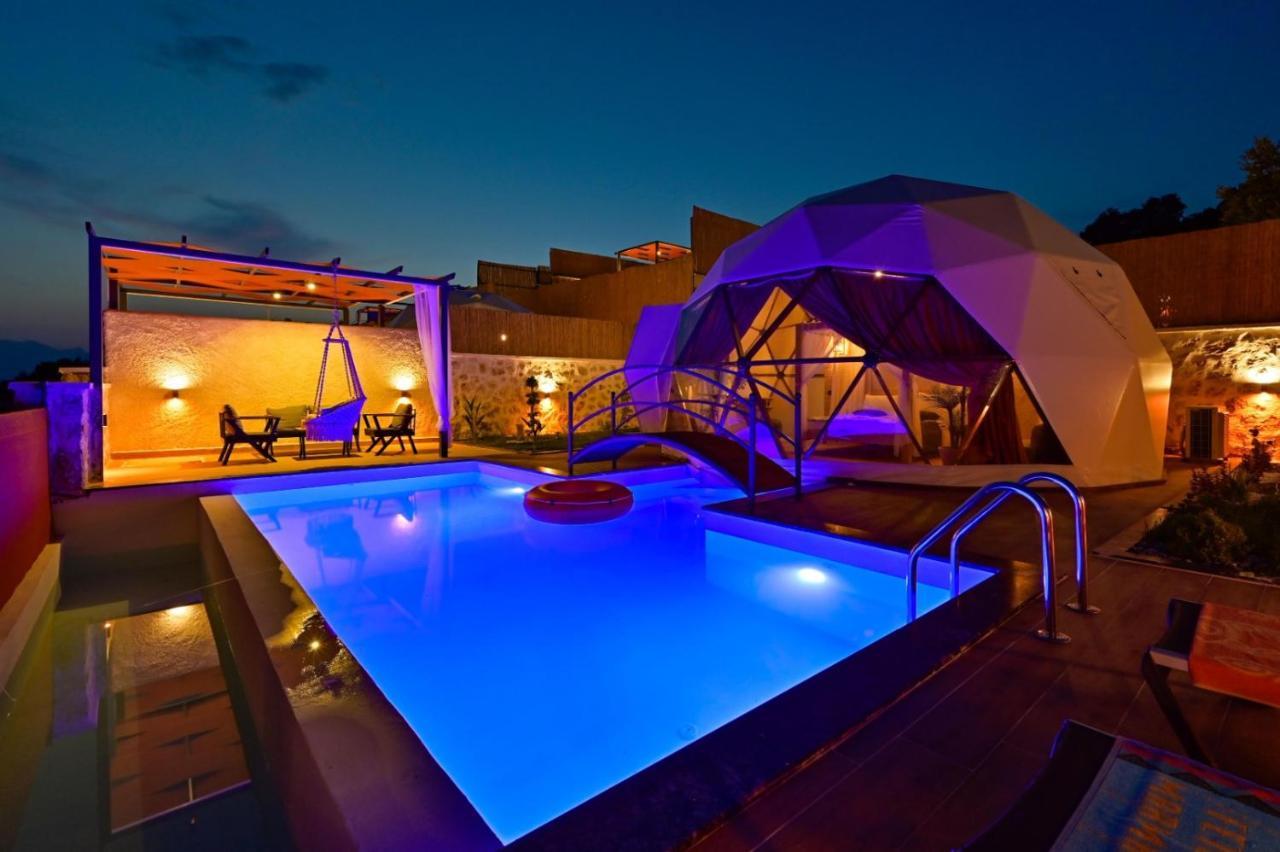 Kalkan Dome Suites & Deluxe Hotel Kaș Exterior foto