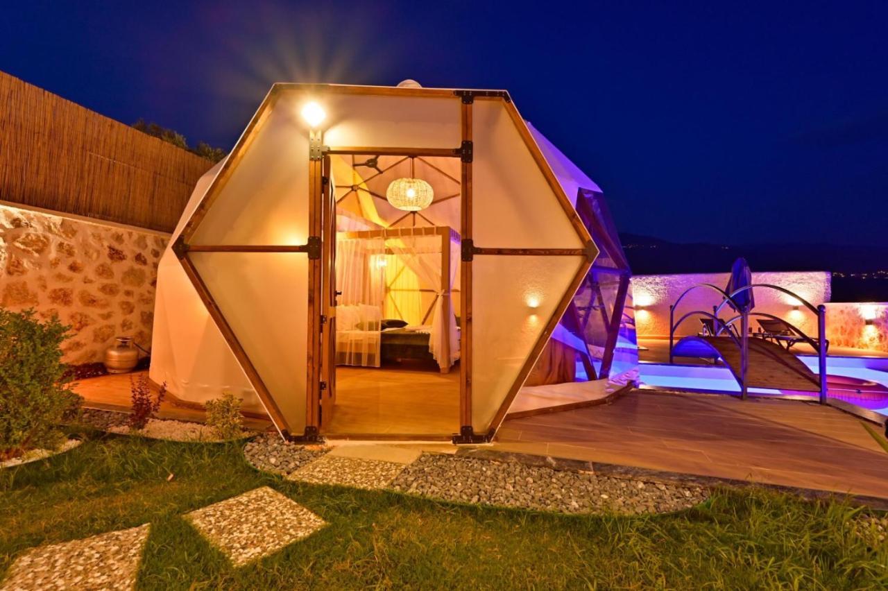 Kalkan Dome Suites & Deluxe Hotel Kaș Exterior foto