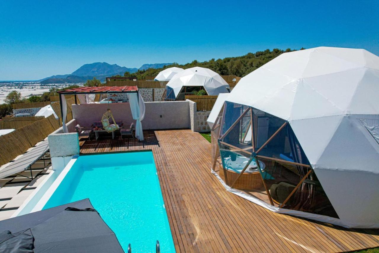 Kalkan Dome Suites & Deluxe Hotel Kaș Exterior foto