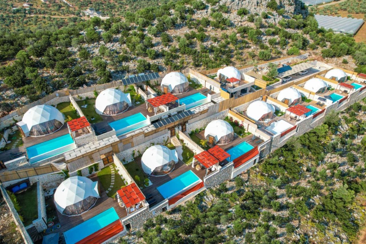 Kalkan Dome Suites & Deluxe Hotel Kaș Exterior foto