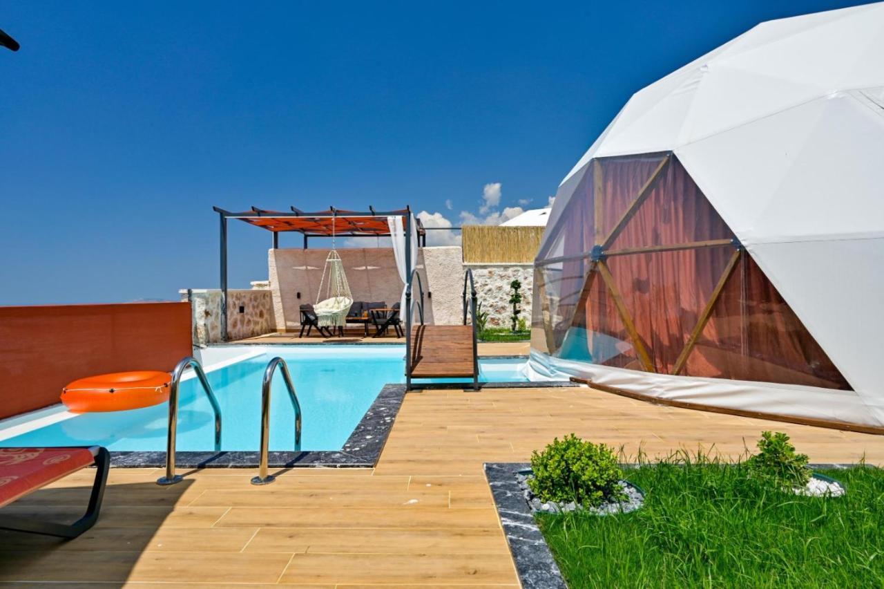 Kalkan Dome Suites & Deluxe Hotel Kaș Exterior foto