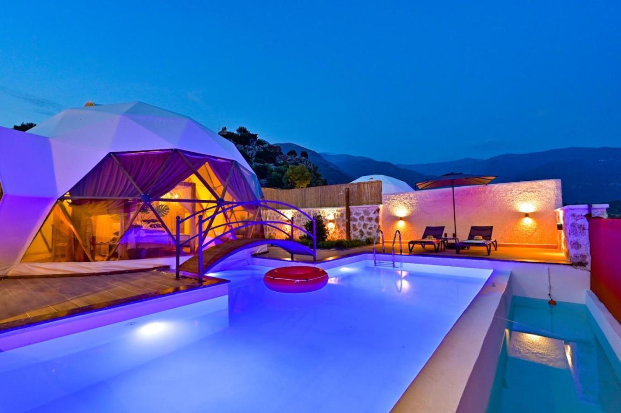 Kalkan Dome Suites & Deluxe Hotel Kaș Exterior foto