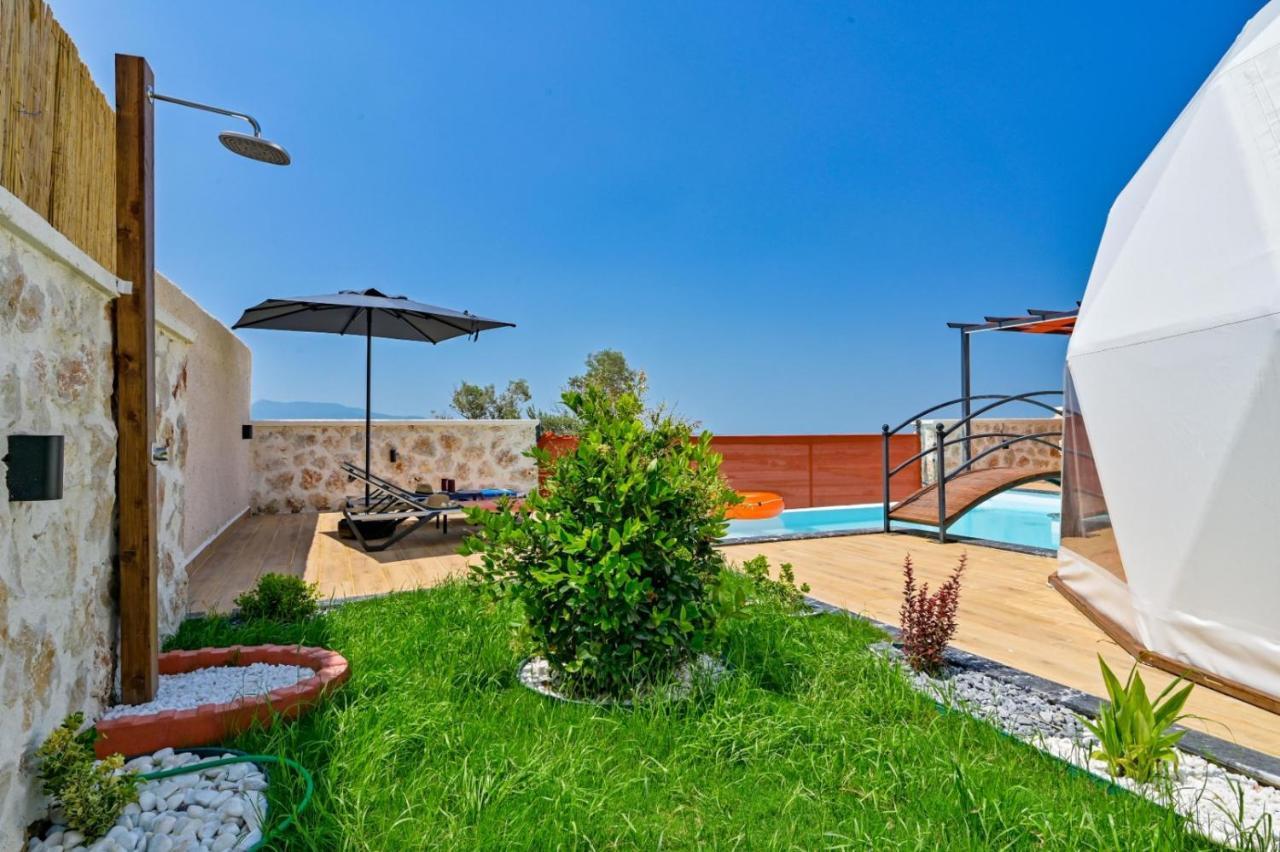 Kalkan Dome Suites & Deluxe Hotel Kaș Exterior foto