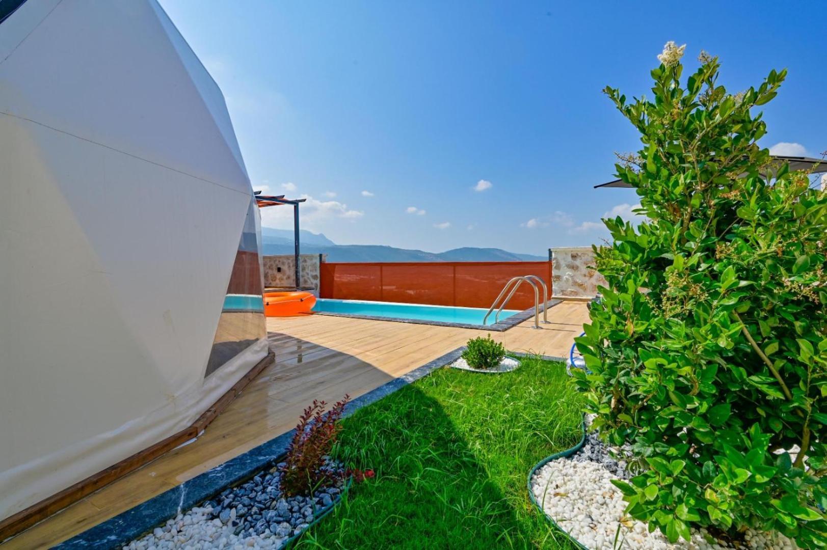 Kalkan Dome Suites & Deluxe Hotel Kaș Exterior foto