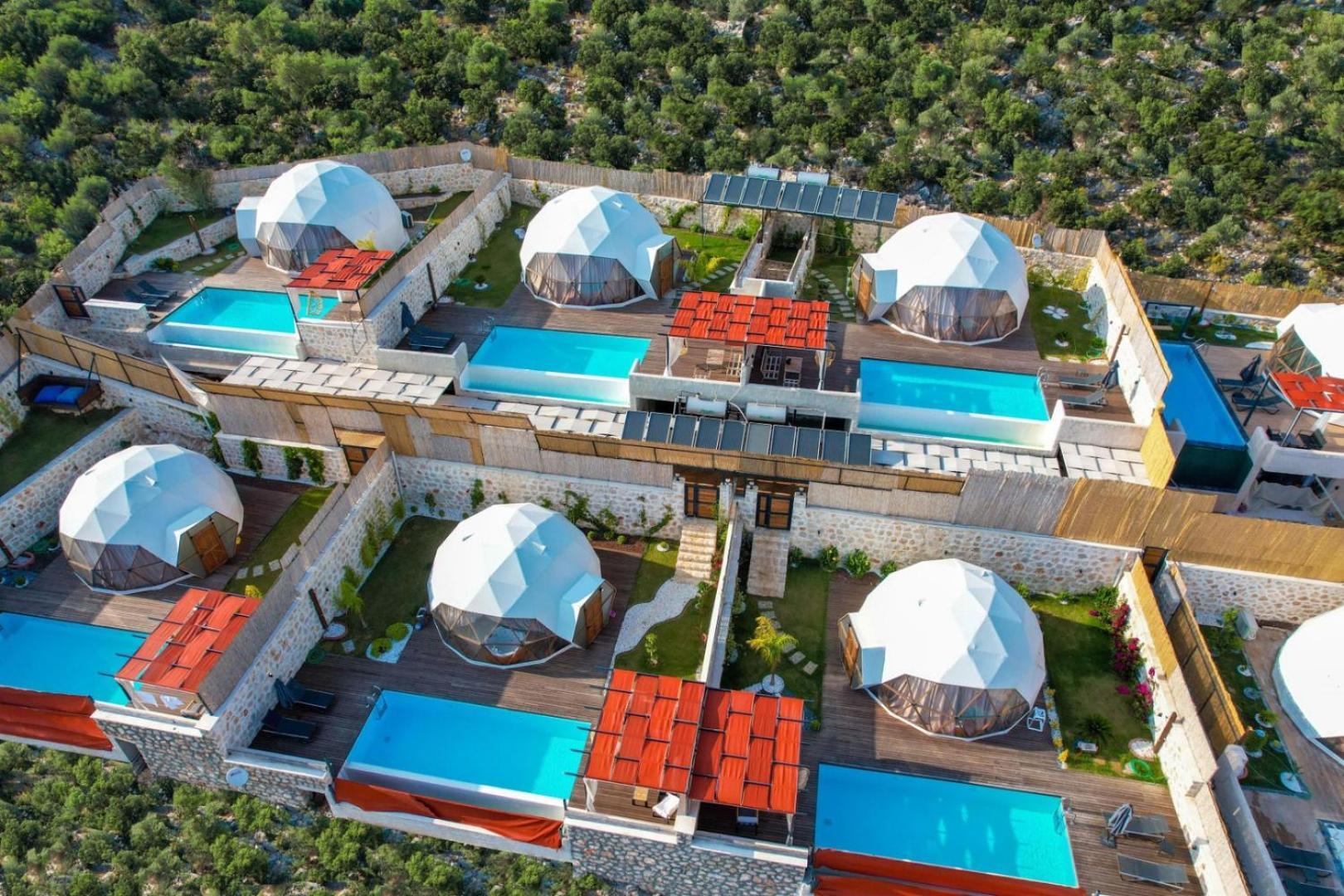 Kalkan Dome Suites & Deluxe Hotel Kaș Exterior foto