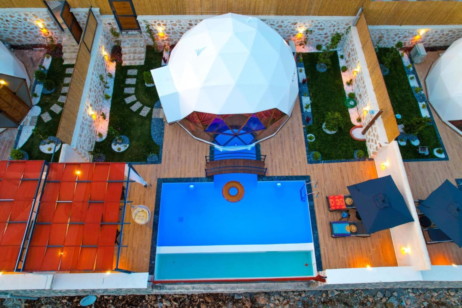 Kalkan Dome Suites & Deluxe Hotel Kaș Exterior foto